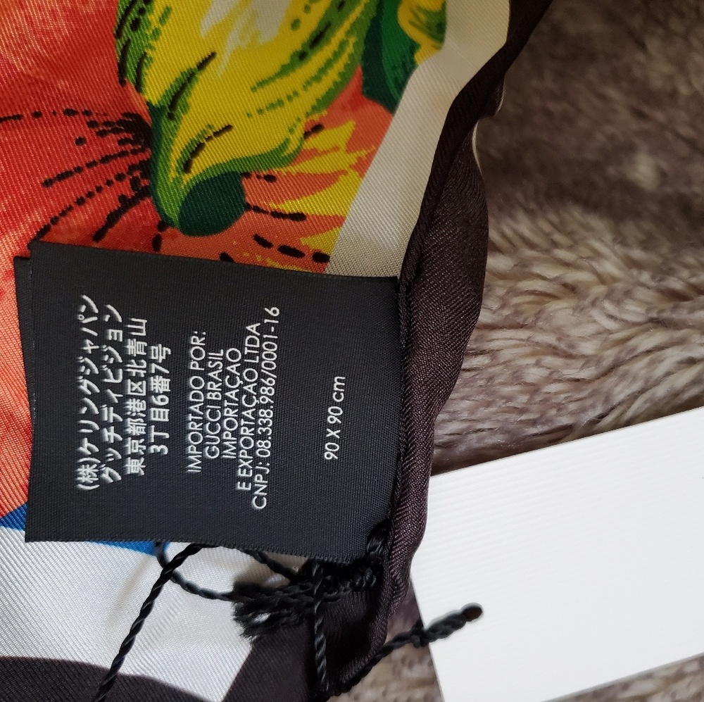 Gucci Silk Scarf - Picture 3 of 4
